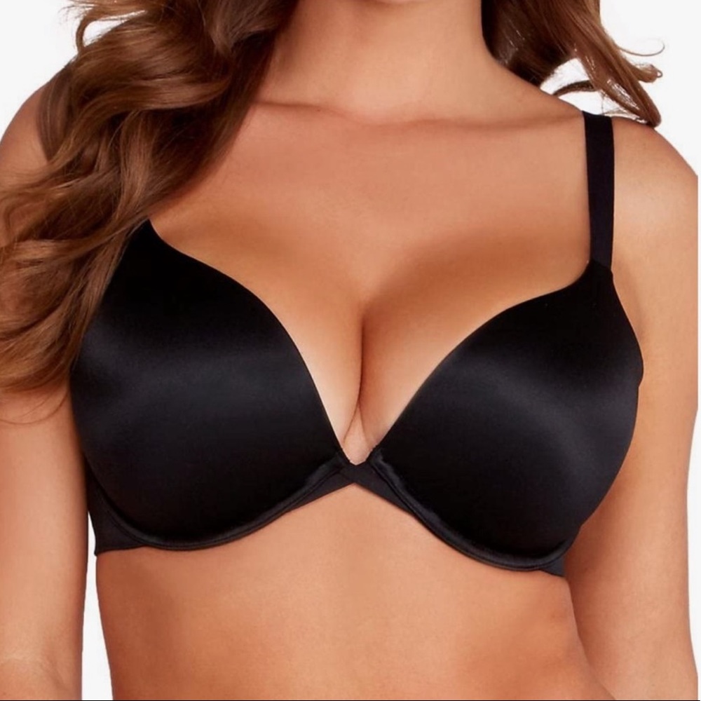 RARE! Wacoal 858220 Amazing Assets back smoothing Push-Up t shirt Bra size 34C